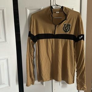 NhHL Vegas Golden Knights Long Sleeve Quarter Zip